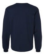 BELLA + CANVAS 3511, T-Shirts - Long Sleeve, Navy