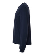 BELLA + CANVAS 3511, T-Shirts - Long Sleeve, Navy