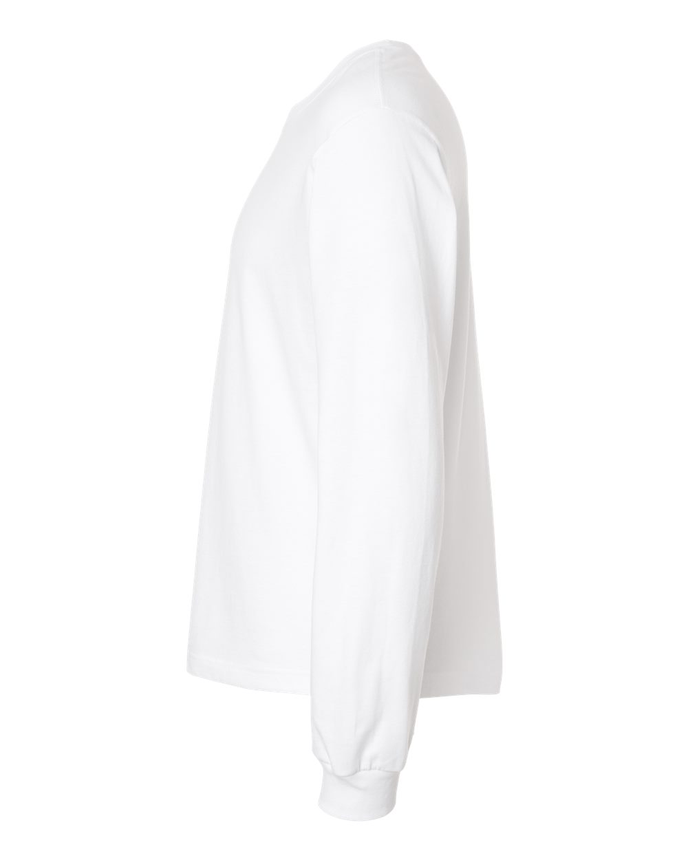 BELLA + CANVAS 3511, T-Shirts - Long Sleeve, White