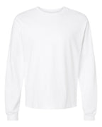 BELLA + CANVAS 3511, T-Shirts - Long Sleeve, White