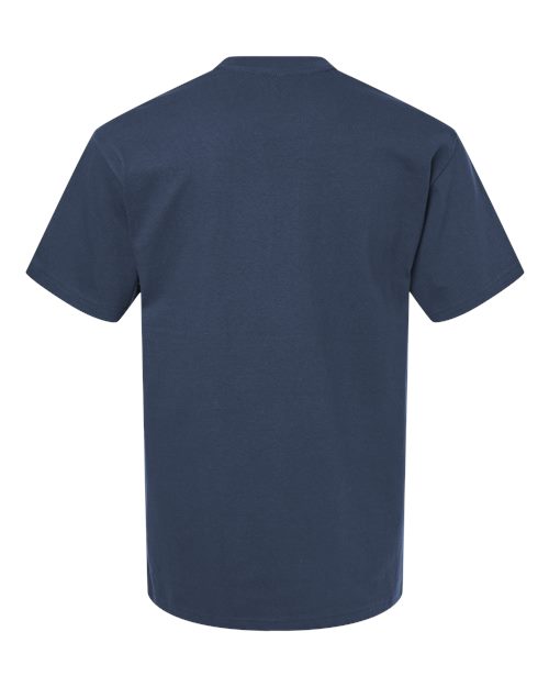 Gildan 12448, 75000 Unisex Hammer Maxweight T-shirt, Blue Dusk