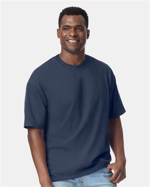 Gildan 12448, 75000 Unisex Hammer Maxweight T-shirt, Blue Dusk