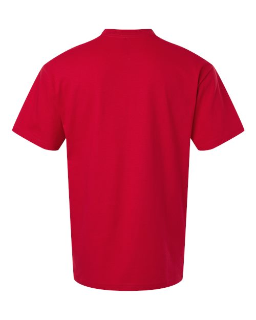 Gildan 12448, 75000 Unisex Hammer Maxweight T-shirt, Cherry Red