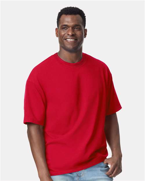 Gildan 75000, Unisex Hammer Maxweight T-shirt, Cherry Red