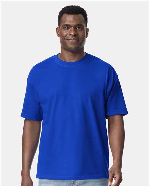 Gildan 12448, 75000 Unisex Hammer Maxweight T-shirt, Deep Royal