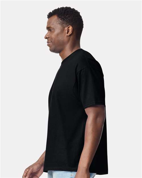Gildan 75000, Unisex Hammer Maxweight T-shirt, Pitch Black