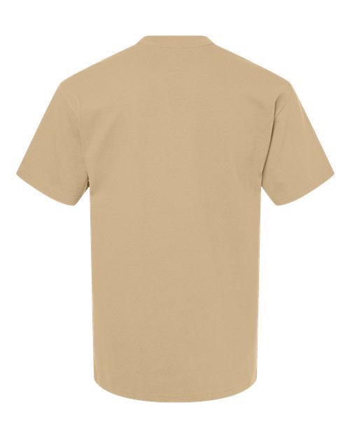 Gildan 12448, 75000 Unisex Hammer Maxweight T-shirt, Tan