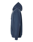 Gildan 12449, 19500 Unisex Hammer Maxweight Hooded Sweatshirt, Blue Dusk