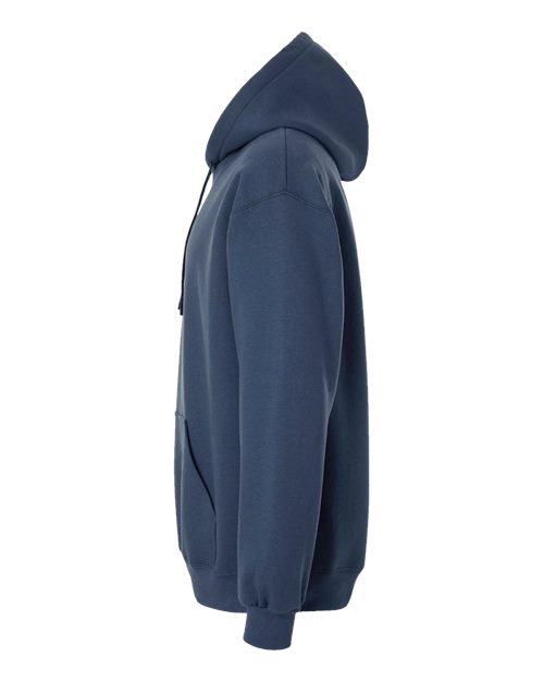 Gildan 12449, 19500 Unisex Hammer Maxweight Hooded Sweatshirt, Blue Dusk