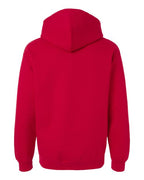Gildan 12449, 19500 Unisex Hammer Maxweight Hooded Sweatshirt, Cherry Red