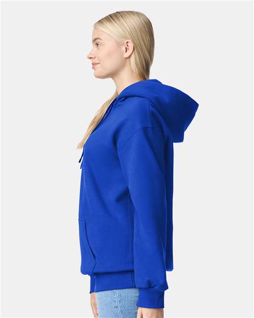 Gildan 12449, 19500 Unisex Hammer Maxweight Hooded Sweatshirt, Deep Royal