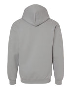 Gildan 12449, 19500 Unisex Hammer Maxweight Hooded Sweatshirt, Gravel