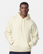 Gildan 12449, 19500 Unisex Hammer Maxweight Hooded Sweatshirt, Off White