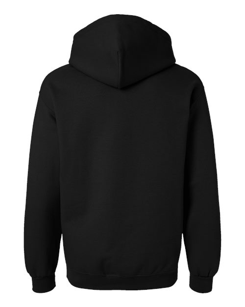 Gildan 12449, 19500 Unisex Hammer Maxweight Hooded Sweatshirt, Pitch Black