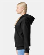 Gildan 12449, 19500 Unisex Hammer Maxweight Hooded Sweatshirt, Pitch Black