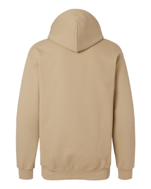 Gildan 12449, 19500 Unisex Hammer Maxweight Hooded Sweatshirt, Tan