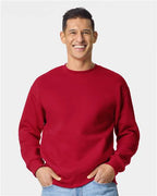 Gildan 12450, 19000 Unisex Hammer Maxweight Crewneck Sweatshirt, Cherry Red