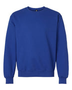 Gildan 12450, 19000 Unisex Hammer Maxweight Crewneck Sweatshirt, Deep Royal