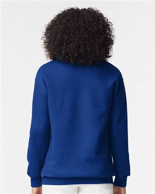 Gildan 12450, 19000 Unisex Hammer Maxweight Crewneck Sweatshirt, Deep Royal