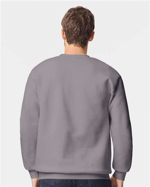 Gildan 12450, 19000 Unisex Hammer Maxweight Crewneck Sweatshirt, Gravel