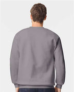 Gildan 12450, 19000 Unisex Hammer Maxweight Crewneck Sweatshirt, Gravel