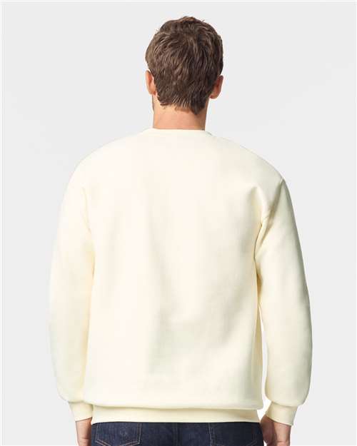 Gildan 12450, 19000 Unisex Hammer Maxweight Crewneck Sweatshirt, Off White