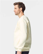 Gildan 12450, 19000 Unisex Hammer Maxweight Crewneck Sweatshirt, Off White