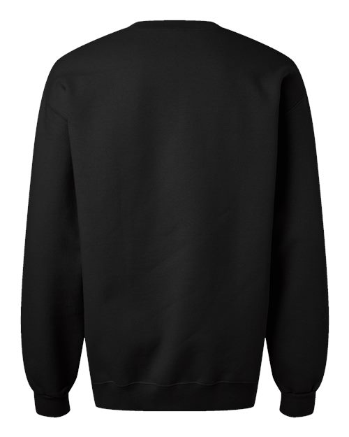 Gildan 12450, 19000 Unisex Hammer Maxweight Crewneck Sweatshirt, Pitch Black