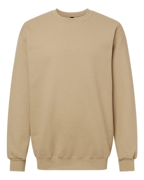 Gildan 12450, 19000 Unisex Hammer Maxweight Crewneck Sweatshirt, Tan