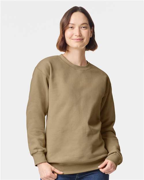 Gildan 12450, 19000 Unisex Hammer Maxweight Crewneck Sweatshirt, Tan