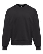 Next Level 9007, Fleece - Premium - Crew, Graphite Black
