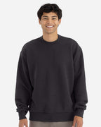 Next Level 9007, Fleece - Premium - Crew, Graphite Black