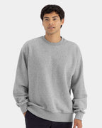 Next Level 9007, Fleece - Premium - Crew, Heather Grey