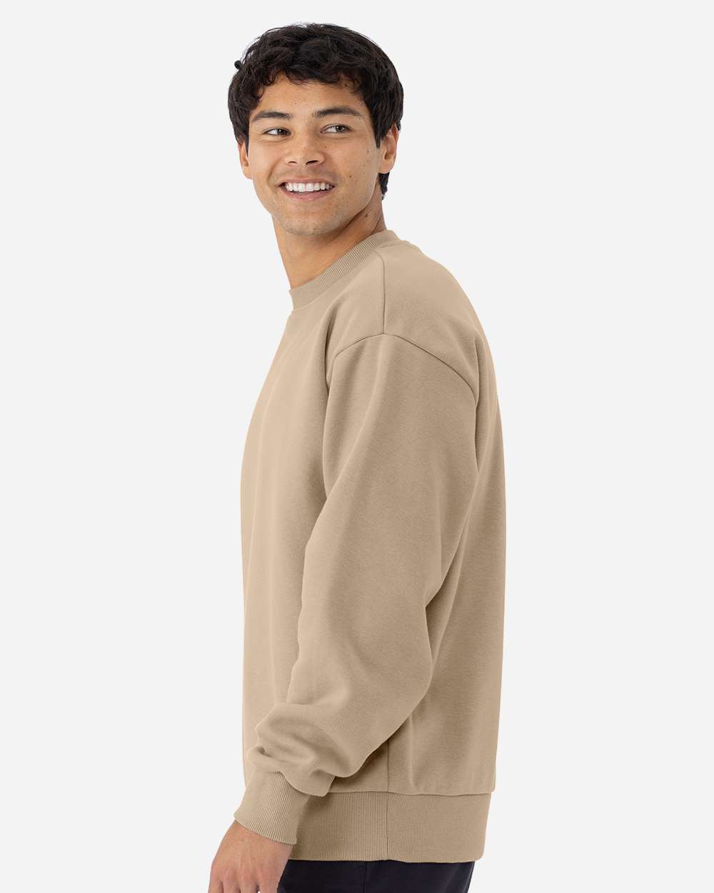 Next Level 9007, Fleece - Premium - Crew, Tan