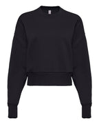 Next Level 9087, Fleece - Premium - Crew, Black