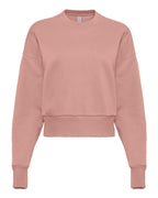 Next Level 9087, Fleece - Premium - Crew, Desert Pink