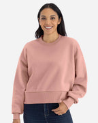 Next Level 9087, Fleece - Premium - Crew, Desert Pink