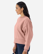 Next Level 9087, Fleece - Premium - Crew, Desert Pink
