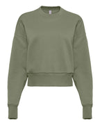 Next Level 9087, Fleece - Premium - Crew, Light Olive