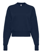 Next Level 9087, Fleece - Premium - Crew, Midnight Navy