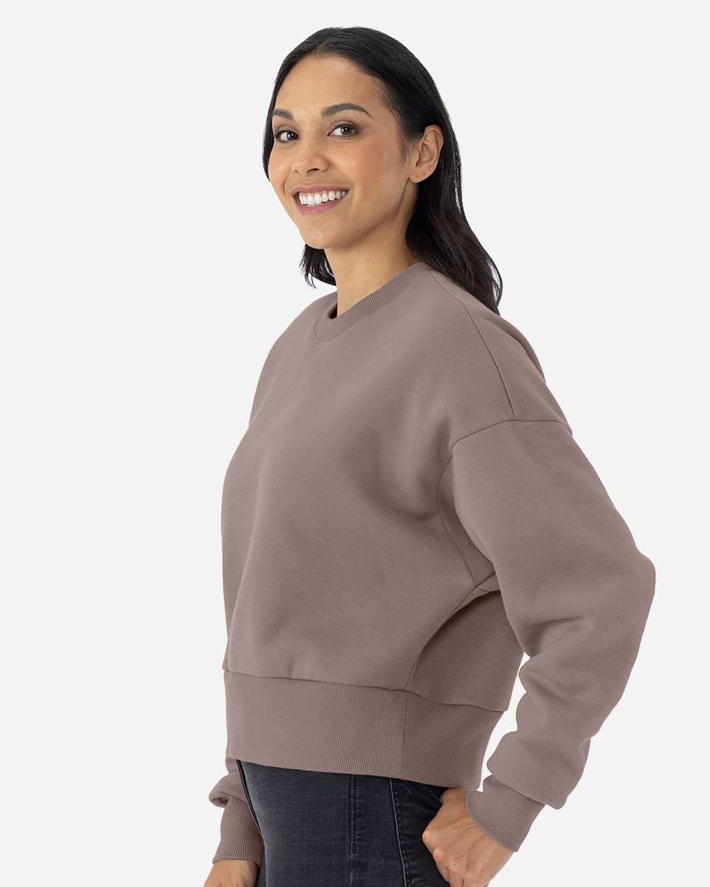 Next Level 9087, Fleece - Premium - Crew, Shiitake