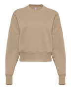Next Level 9087, Fleece - Premium - Crew, Tan