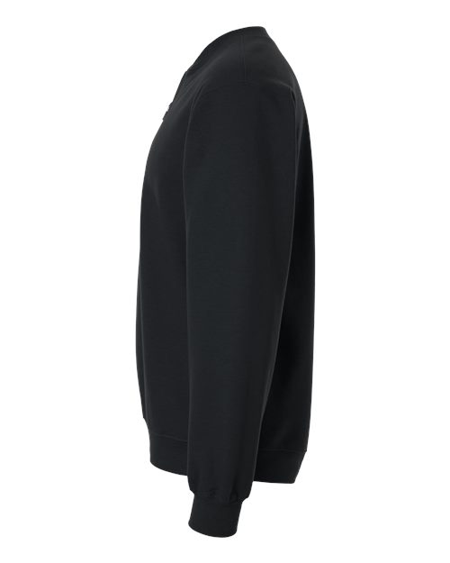 Gildan 12465, Sf008 Unisex Softstyle Midweight Quarter-zip Sweatshirt, Black