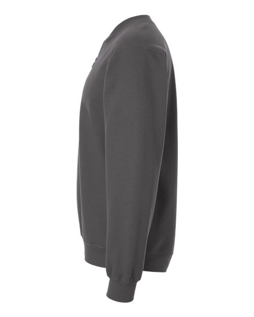 Gildan 12465, Sf008 Unisex Softstyle Midweight Quarter-zip Sweatshirt, Charcoal