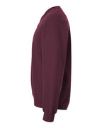 Gildan SF008, Unisex Softstyle Midweight Quarter-zip Sweatshirt, Maroon