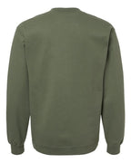 Gildan 12465, Sf008 Unisex Softstyle Midweight Quarter-zip Sweatshirt, Military Green