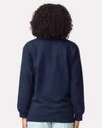 Gildan 12465, Sf008 Unisex Softstyle Midweight Quarter-zip Sweatshirt, Navy