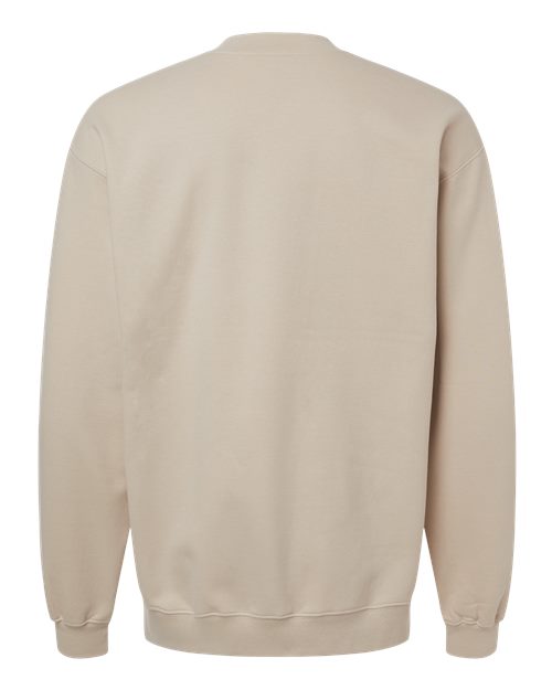 Gildan 12465, Sf008 Unisex Softstyle Midweight Quarter-zip Sweatshirt, Sand