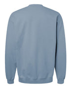 Gildan 12465, Sf008 Unisex Softstyle Midweight Quarter-zip Sweatshirt, Stone Blue