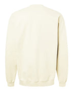 Gildan SF008, Unisex Softstyle Midweight Quarter-zip Sweatshirt, Off White
